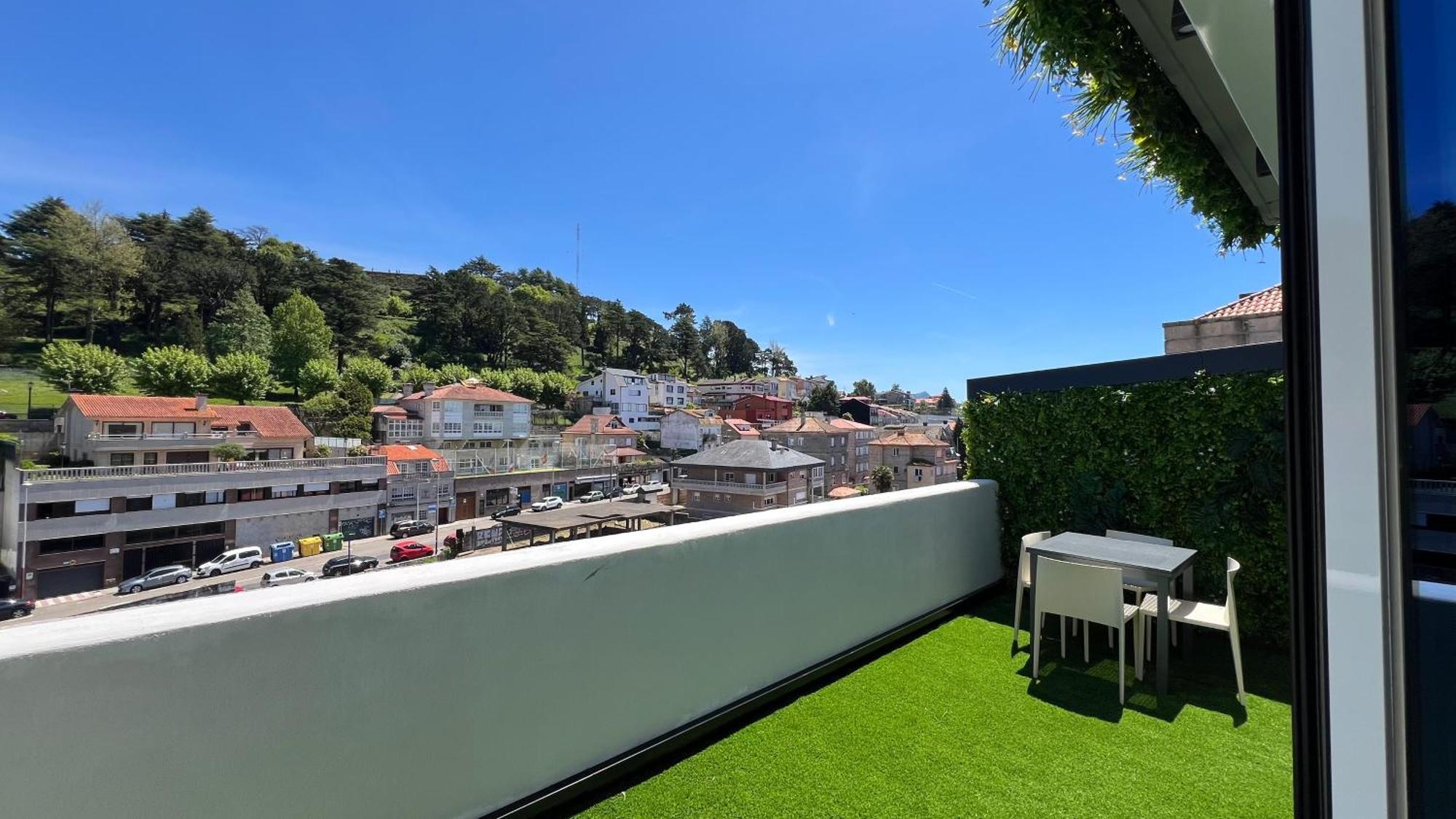 La Terraza Del Atico Con Parking Incluido Apartment Виго Екстериор снимка